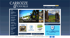 Desktop Screenshot of carrozzecavalli.net